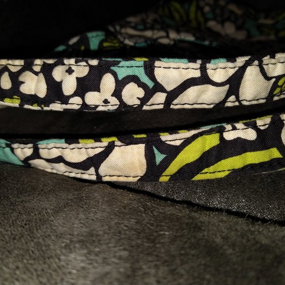 VERA BRADLEY - ISLAND BLOOMS - SMALL TOTE -  GOOD - Picture 3 of 5